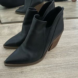 Vince camuto block bootie heels